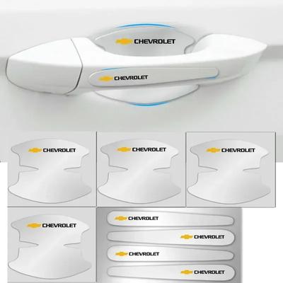 8PCS Invisible Car Door Bowl Handle Protector Stickers For Cruze Aveo Trax Sail Malibu Captiva Vauxhall Astra J Corsa