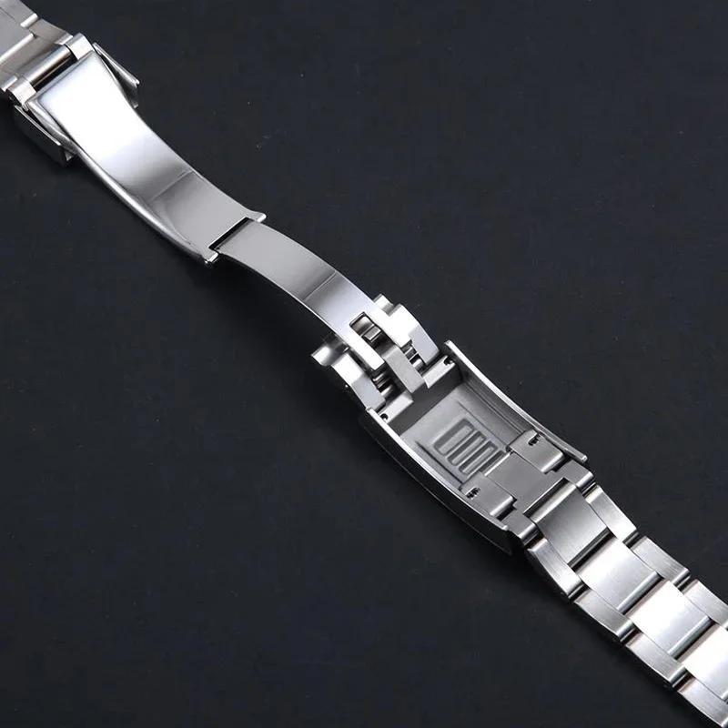 904L Jubilee Watchbands For Rolex SUB DAYTONA NH35 NH36 20mm Men's Strap Luxury Watch Chain Mod Parts Replacement Accessories