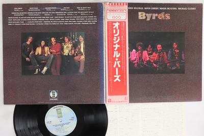 LP Record BYRDS  Byrds P4533Y ASYLUM 1973 Japan Obi Rock Used