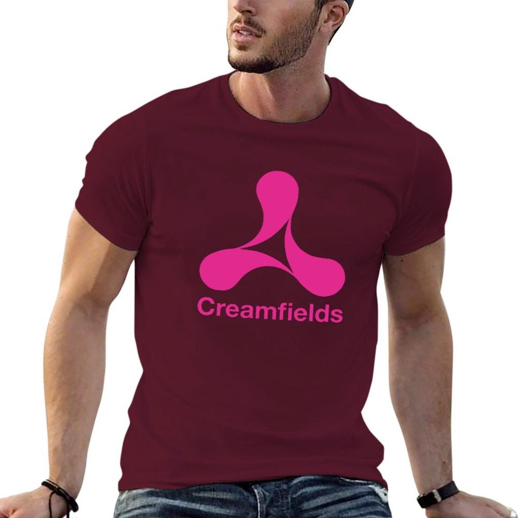 Creamfields Tanz- und Musikfestival T-Shirt T-Shirts Grafik T-Shirt Vintage Neue Ausgabe T-Shirts Herren