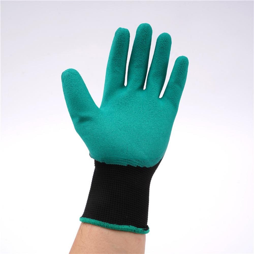 Outdoor Garden Planting Protective Gloves Vegetable Planting Flower Planting Soil Excavation Wear-resistant and Anti Slip Gloves