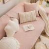 Cuscino per Divano Stagione Unica Chenille Antiscivolo Cuscino Semplice Combinazione Copridivano Tessuto di Copertura
