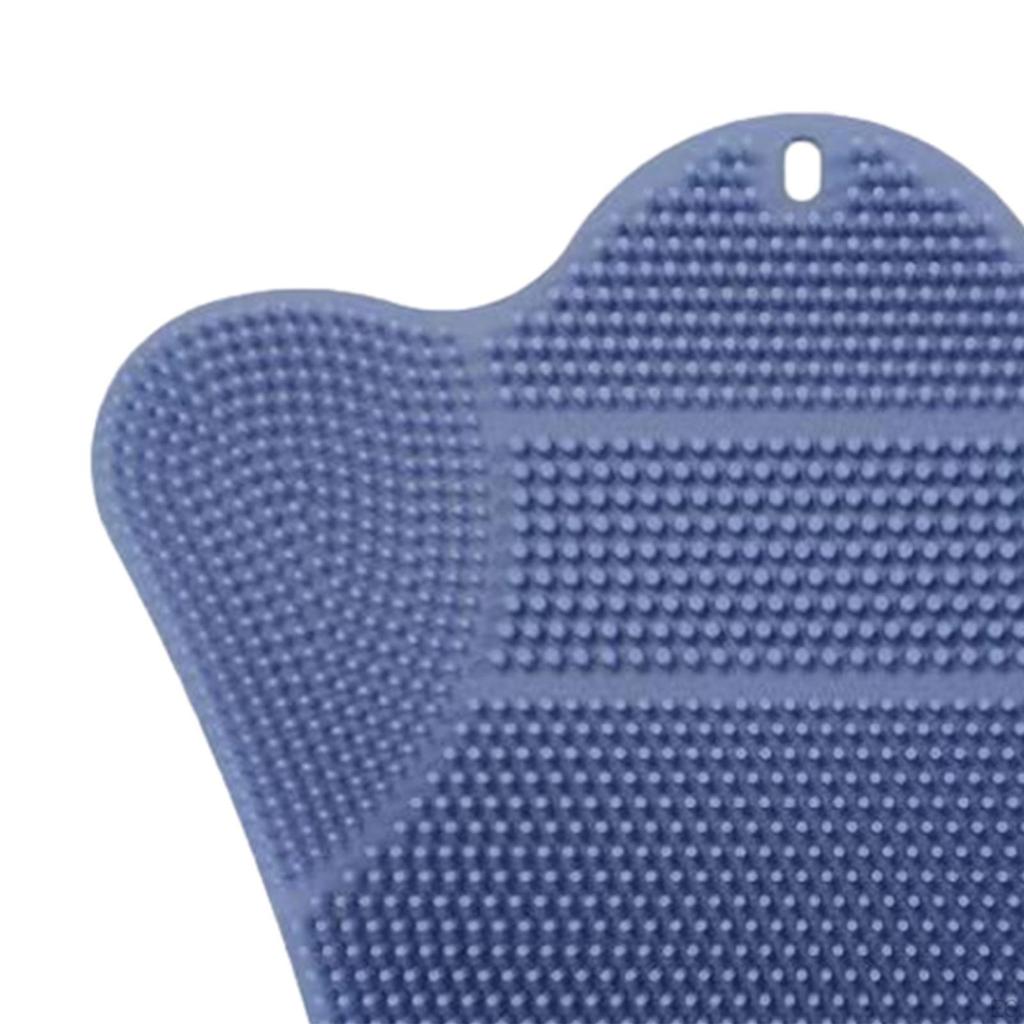 Foot Back Scrubber for Shower Washer Suction Cups Comfortable Accessory Nonslip Bath Massage