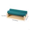 Double Bar Jewelry Holder Accessory Organizer for Home Use Smooth Surface Stylish Wooden Bracelet