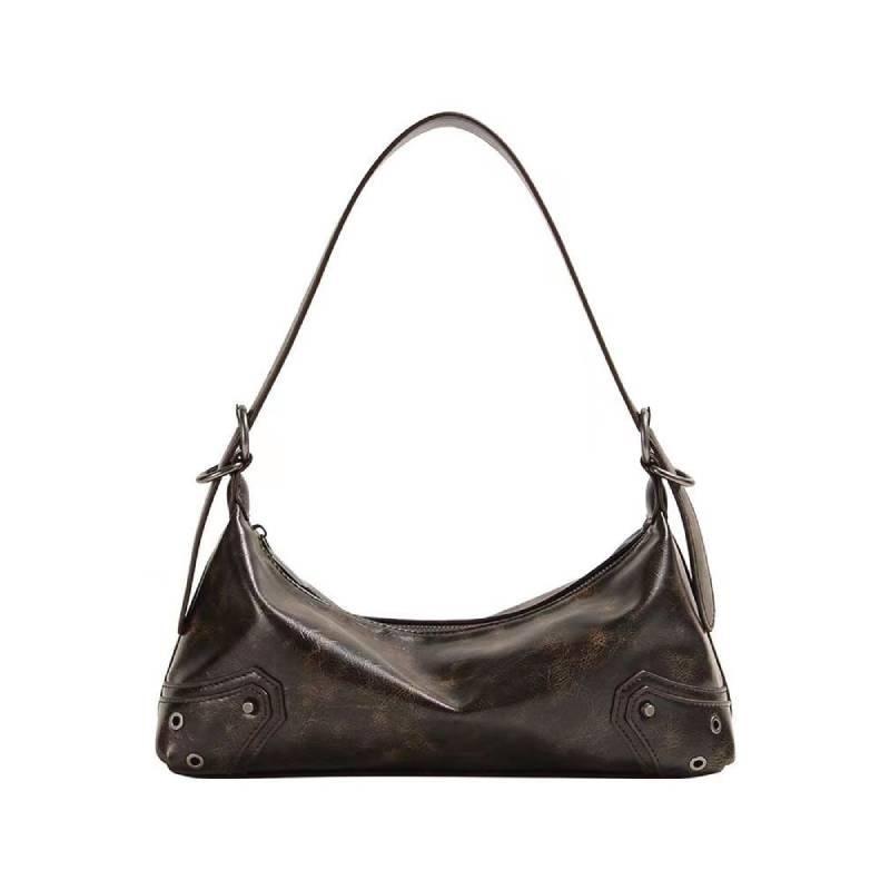 Casual Chic Shoulder Bag With Large Capacity And Retro Touch