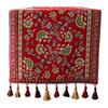 Jacquard Tischläufer Läufer, Vintage Floral Elegant Dekorativ mit Quasten für Esstisch Zuhause Party Dekor Hoch