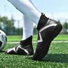 35-47 Hochwertige hochwertige Jugend-Fußballschuhe für Herren Broken Nails Herren-Schnürstiefel aus Gummi mit weichem Boden und großen Fußballschuhen