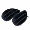 2pcs Fog Light Cover For 2007-2008 Toyota Yaris Hatchback Lower Plastic Black