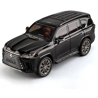 1/24 Lexus LX600 SUV Μεταλλικό Μοντέλο Αυτοκινήτου Ήχος και Φως Pull Back Παιχνίδι για Παιδιά Συλλεκτικό Δώρο Γενεθλίων