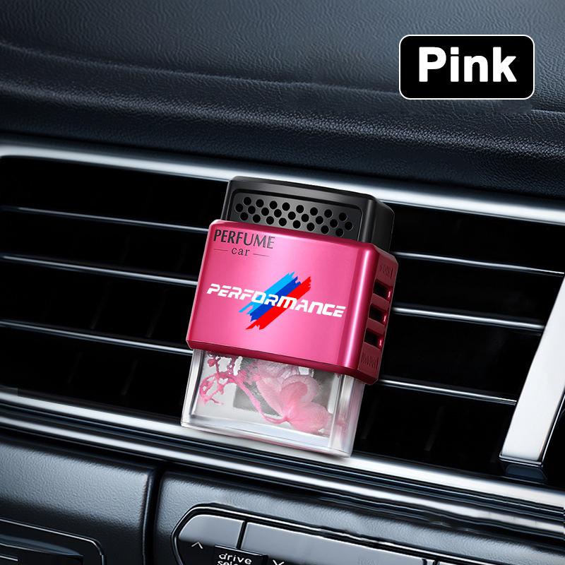 QXFA9 Car Air Freshener Smell Vent Perfume Flavoring Auto Interior Accessories For BMW 50th 1 3 5 7 Series X1 X3 X4 X5 X6 F10 F20 F30