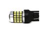 2 Pcs LED Bulb 7443, W21/5W 12-24V CANBUS 2100lm White with Off-Road Lens