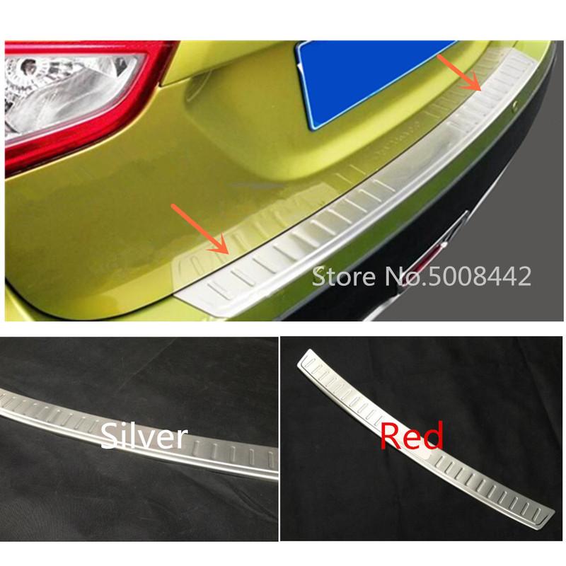 For Suzuki S-Cross Scross Sx4 2014 2015 2016 2017 Car External Rear Bumper Protection Trim Trunk Styling Cover Plate Pedal
