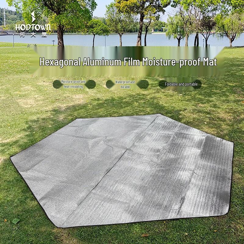 Hodtown Outdoor Hexagonal Aluminum Picnic Mat