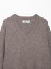 European & American Fashion Casual V-neck Soft Knitted Sweater