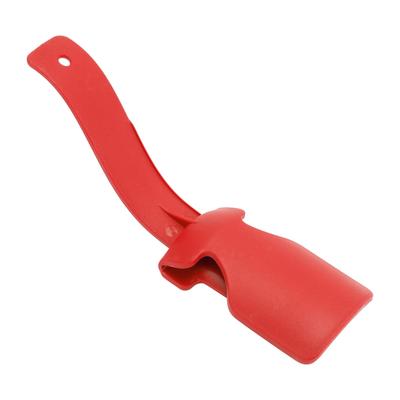 Cornaschuss per Scarpe Professionale per Adulti e Bambini Anziani da Viaggio Portatile Ergonomico Aiuto per Scarpe Rosso
