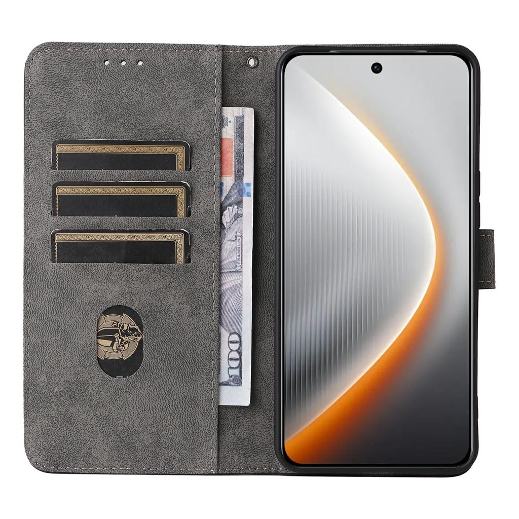 For TECNO Pova 7 Ultra 5G LJ9 Case Wallet RFID Blocking PU Leather Phone Cover Stand with Strap