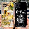 For Samsung Galaxy M32 4G Case New Floral Print TPU Soft Silicon Cover For Samsung M32 M 32 SM-M325FV Cute Cat Phone Case Fundas