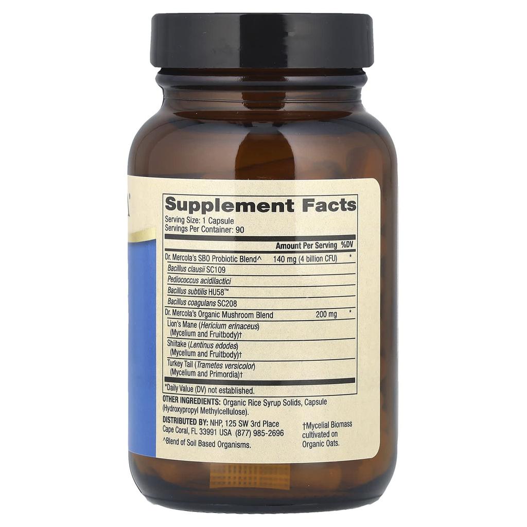 Dr. Mercola, Complete Spore Restore, 4 Billion CFU, 90 Capsules