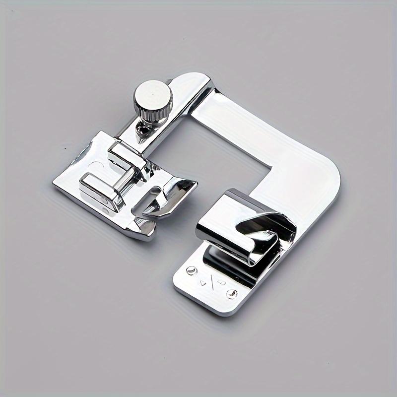 1pc of Household Multifunctional Sewing Machine Accessory with Edge Wrapping Roller Presser Foot (compatible with 6/8 Series Models)