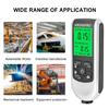 Car Paint Thickness Gauge Digital Meter Electroplate Coating Tester Detector High Contrast Thickness Measure Instrument