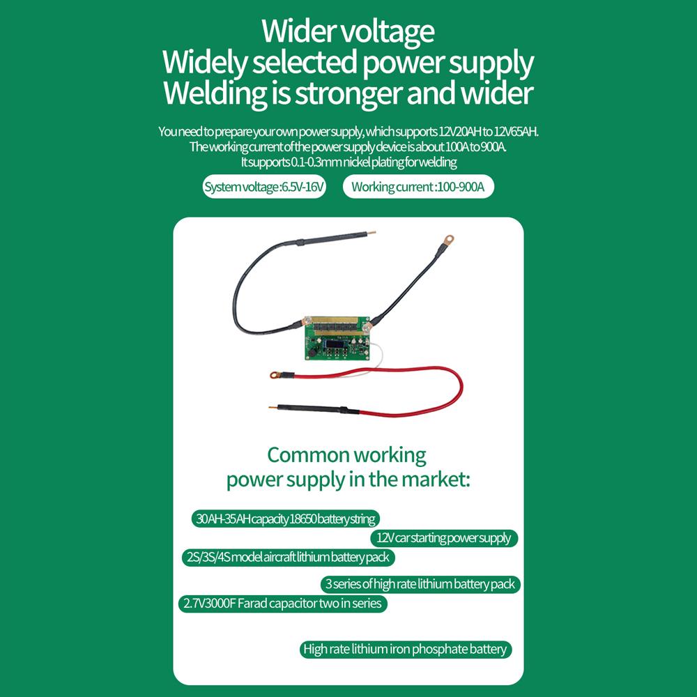 99 Gears 12V Spot Welder Module with Welding Pen DIY Min Spot Welding  Machine Kit 0.1-0.3mm Nickel for 18650 Lithium Battery