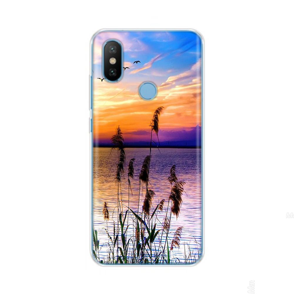 For Xiaomi Mi A2 Case Cover for Xiaomi Mi A2 Lite Transparent TPU Silicone Phone Case on Xiomi MiA2 MiA Mi A 2 lite Fundas Coque