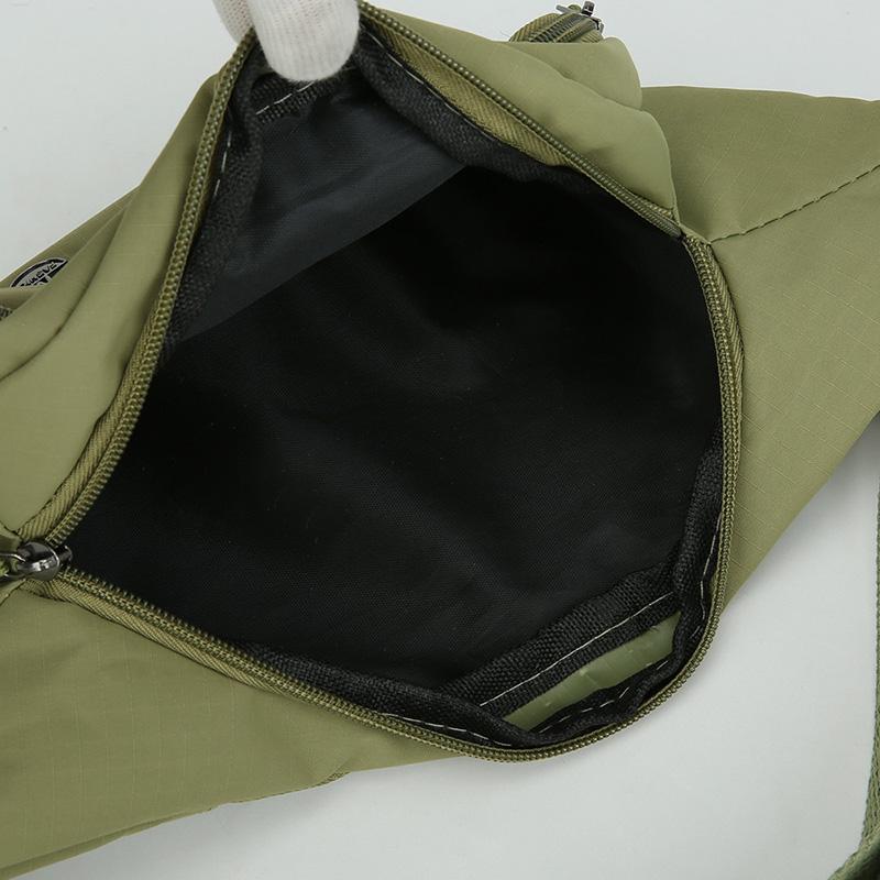 Unisex Lightweight Waist Pack – Secure Zippered Pockets, Adjustable Strap Wear As Chest or Belt Bag