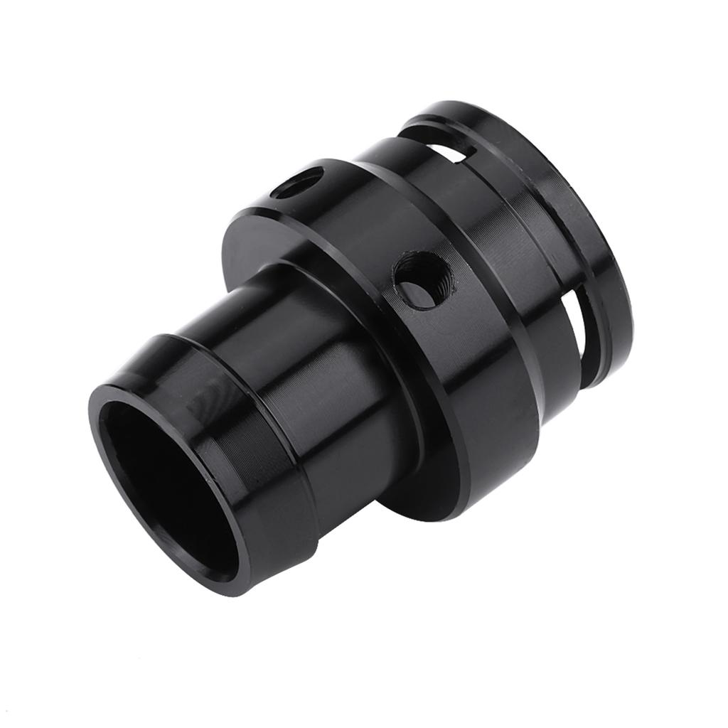 Boost Tap Vacuum Sensor Adapter, High Performance Aluminum Alloy Engine Source Connector for 2.0T FSI Vehicles Black
