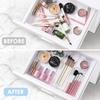 Drawer Compartment Storage Box Combination Set, Transparent Plastic Dresser Sundries Tray, Household Multi-functional Sorting Box