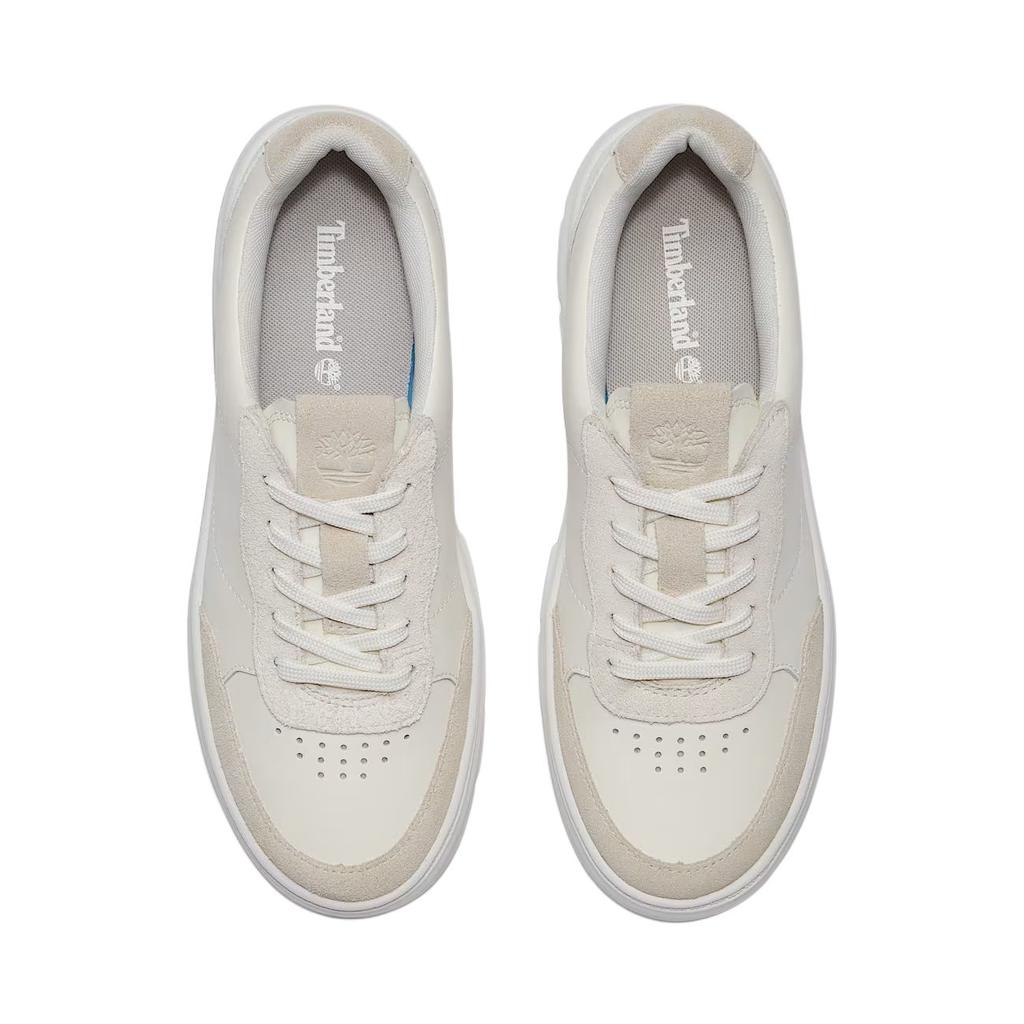 Timberland Laurel Court Versatile Comfortable Slip-Resistant Durable Low-Top Sneakers Women sneakers White TB0A41C8EUO