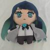 New Cute Ado Singer Plush Ado Character Dolls with Blue Bow and Black Outfits Soft Stuffed Plushies for J-Pop Fans Kids Birthday Gift Home Decoration