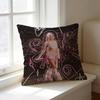 Latin Singer K-Karol G  Pillow Case Square Double-Sided Sofa Cushion Cover Bedroom Bedside Pillow