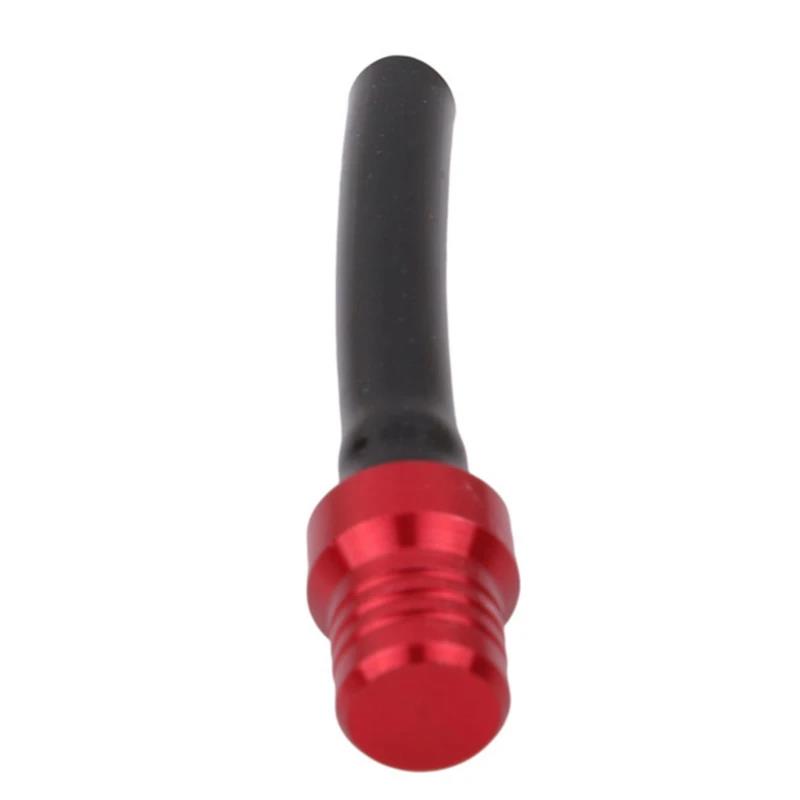 2025 Motorcycle Gas Fuel Cap Single Way Valves Vent Breather Hoses Tubes красный