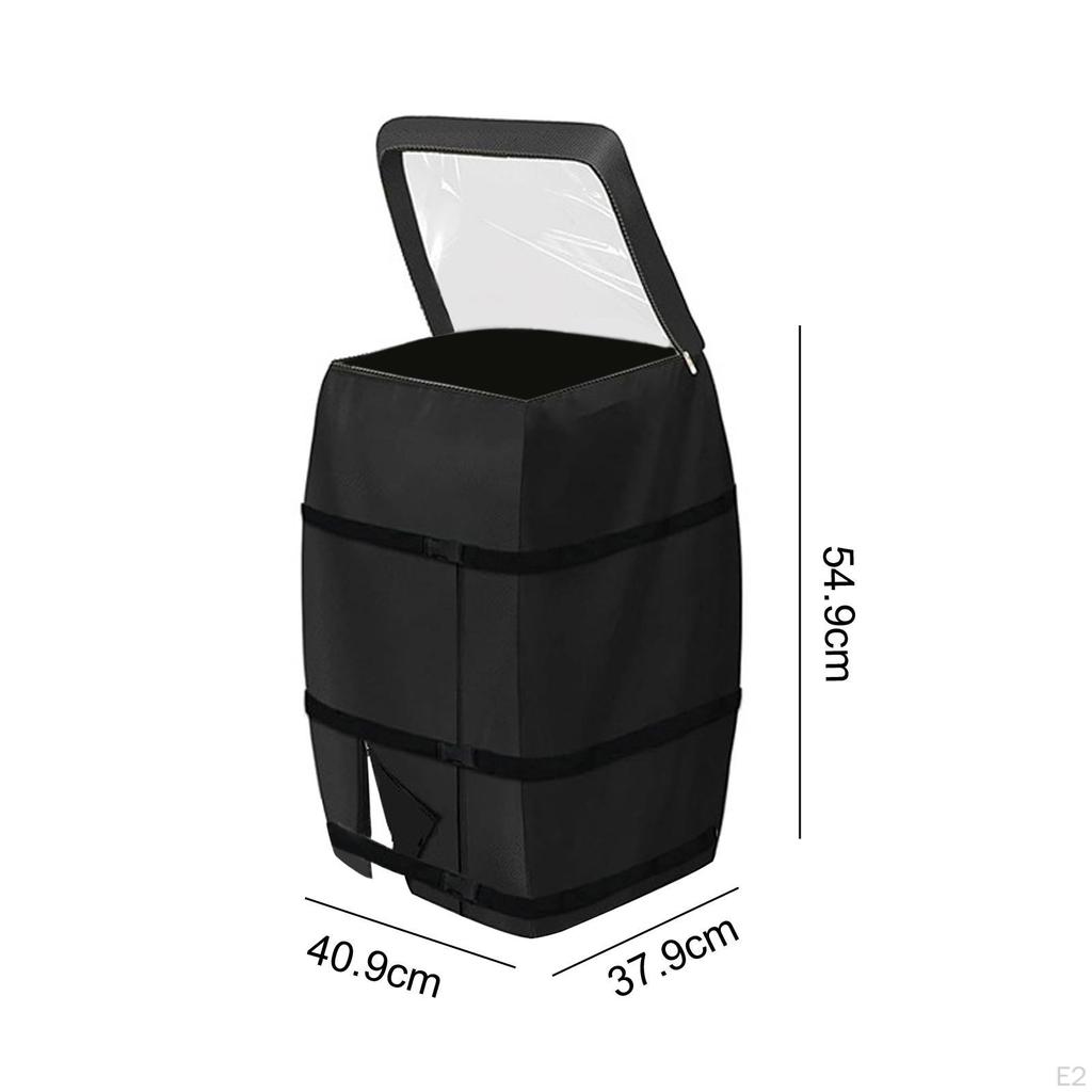 Kryt čerpadla Tubs s izolací a průhledným víkem, příslušenství pro venkovní použití