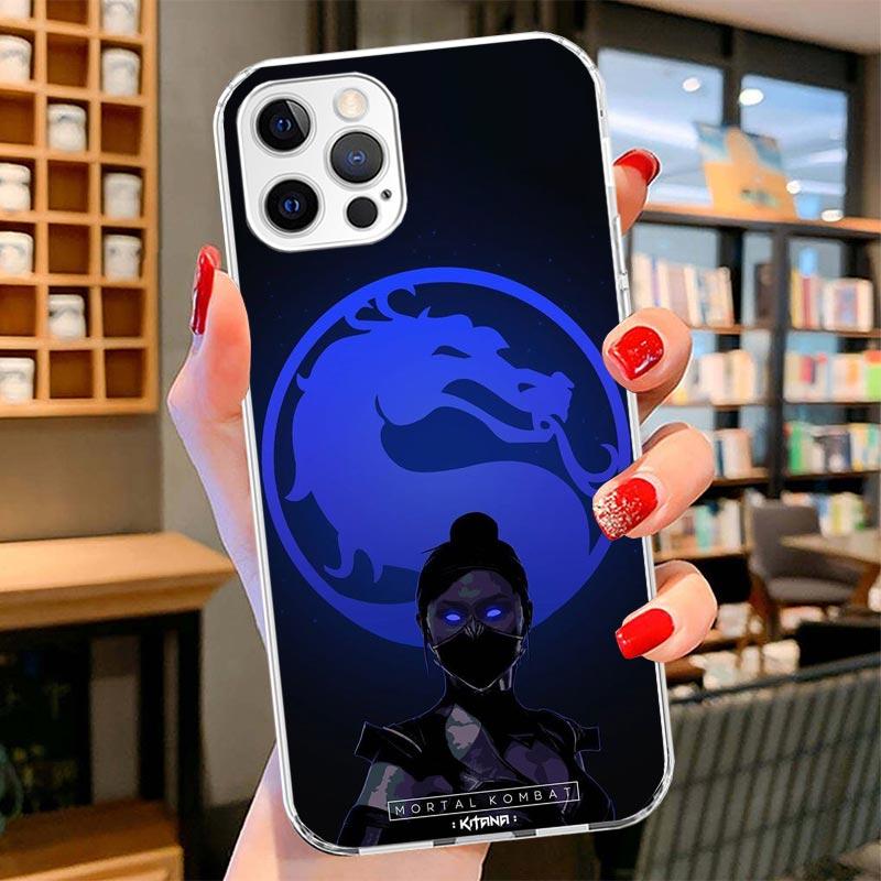 Scorpion Zero Sub Mortal Kombat Cover Phone Case For iPhone 16 17 Air 15 14 Pro Max 16E Phone Case 13 Mini 12 11 7 SE 8 Print Pa