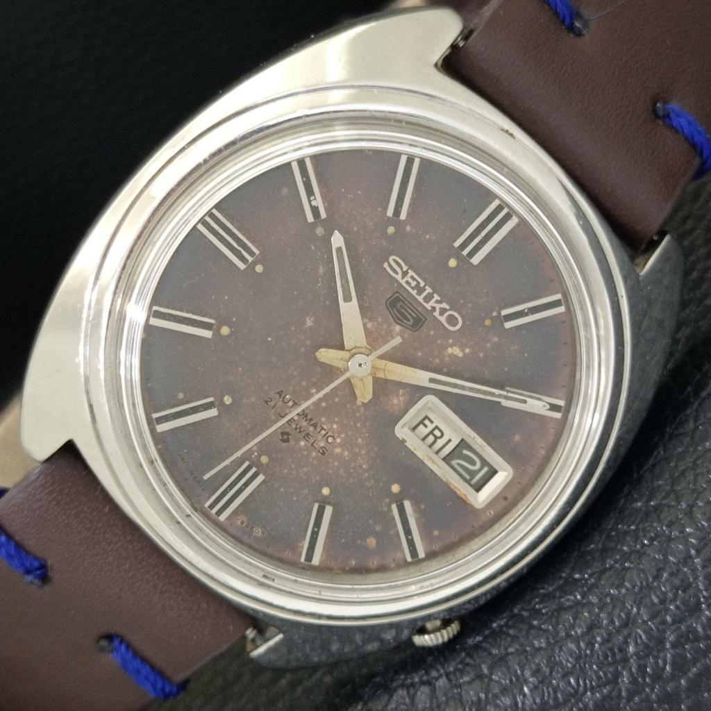 

SEIKO 5 AUTOMATIC VINTAGE 6619A JAPAN MENS ORIGINAL DIAL WATCH a702374-5 R124-a702374