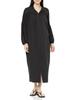 Miesloe Washable Gathered Narrow Dress MWFO224054 Black 1 Women's