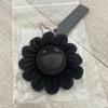 Takashi Murakami Kaikai Kiki Flower Keychain Black Plush Charm Authentic