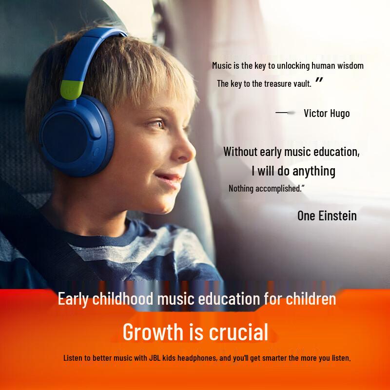JBL JR460NC Kids Bluetooth Over-Ear Headphones