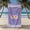 Towelie Print Beach Towel, High Absorbent Quick Dry Microfiber Bath Towel, Ideal Summer Gift for South Park Fans Bath Towel