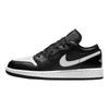 Air 1 Synthetic Leather GS Low-top Sneakers Black/peak White Unisex 553560-043