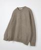 NODU Daily Plain Henley Neck Knit [Beige]