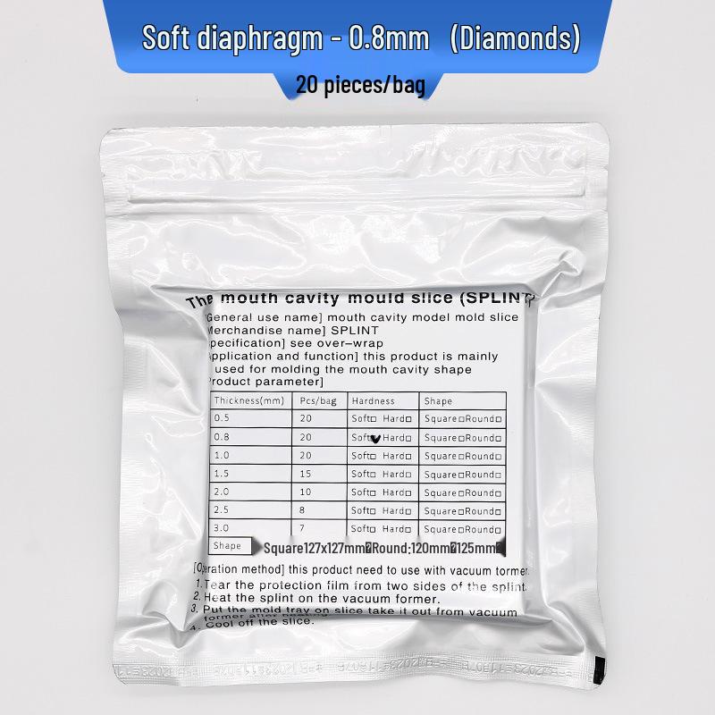 Orthodontic Retainer Bubble-Free Thermoforming Sheet for Vacuum Forming Machine