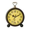 Retro Battery Alarm Clock Hangable Decoration Wall Clock Energy Saving Mechanical Clock  School