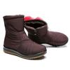 Fashion 2025 Winter Shoes Women Waterproof Snow Boots Flat Warm Plush Laides Ankle Boots Non-slip Mother Shoes Plus Size Brown Red D640