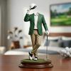 Golf-Gentleman-Figur, Umweltfreundlicher PLA-3D-Druck, 15 cm Wohn-/Bürodekoration