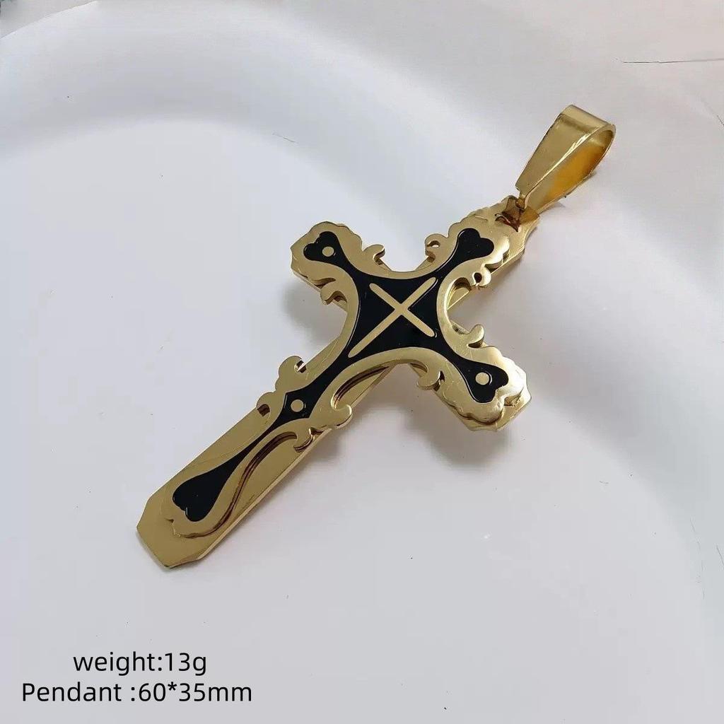 European and American Fashion Trend Stainless Steel Men's Pendant