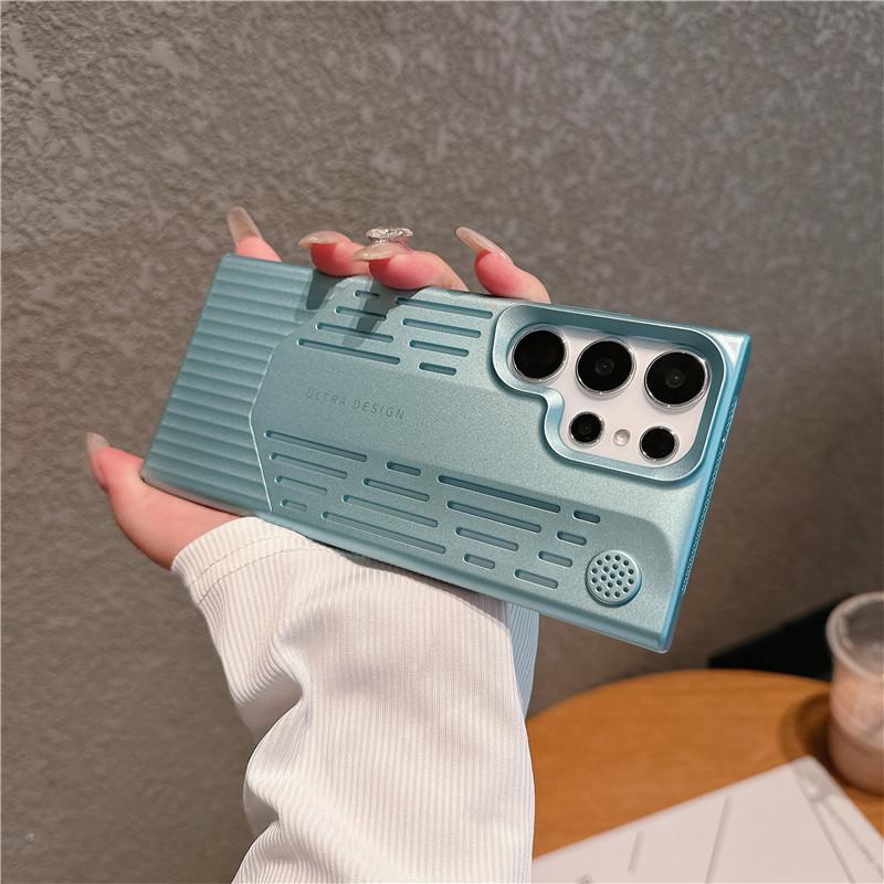 Pro Samsung Galaxy S24 S23 Ultra Aromaterapeutické Odvod Tepla Prodyšné Chladicí Pouzdro Proti Otiskům Prstů Zadní Kryt Shell