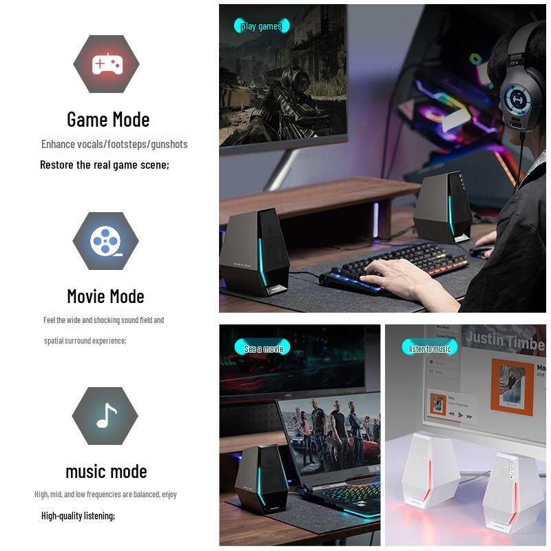 Edifier HECATE G1500 2.0 RGB Gaming Speakers