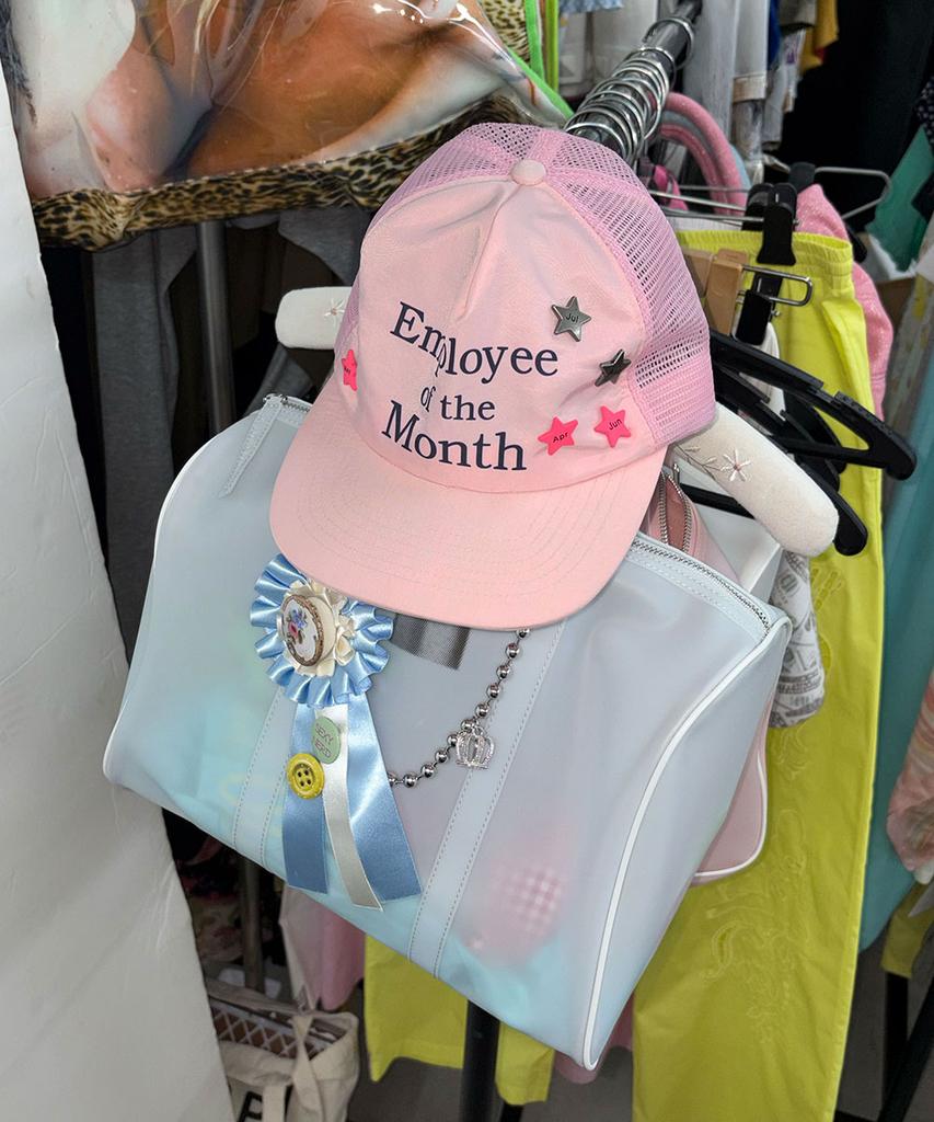 SCULPTOR Employee Of The Month Daddy Cap Baby Pink